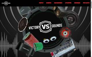 Victory Sounds website
