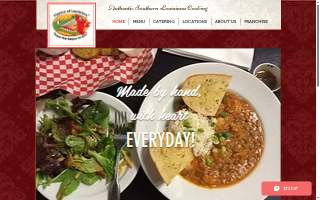 Flavors of Louisiana website