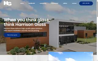 Harrison Glass website