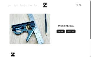 Studio Z Design website
