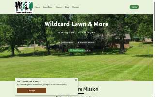 WildCard Lawn & More website