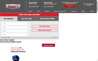 Worley Tire website