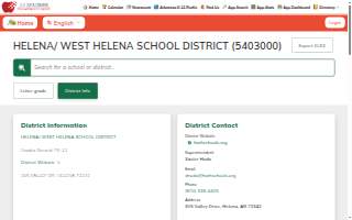 Helena-West Helena School District website