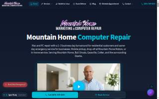 Mountain Home Computer Repair website