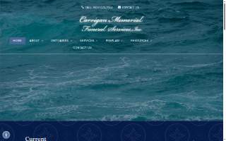 Carrigan Memorial Funeral Services, Inc. website