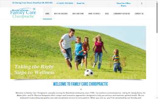 Family Care Chiropractic Center website