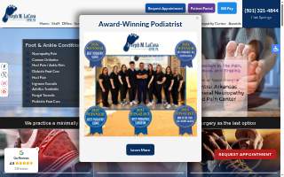 Joseph M. LaCava, DPM website