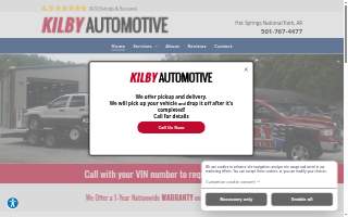 Kilby Automotive website