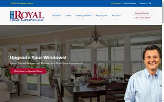 Royal Windows and Siding website