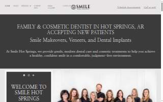 Smile Hot Springs website