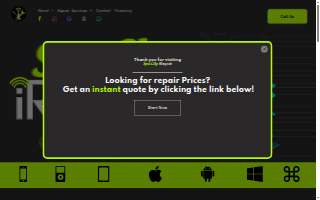 Spa City iRepair website