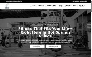 Village Golf Fitness Center website