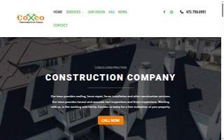 Cox Construction Group LLC website