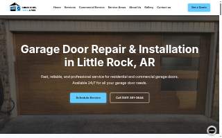 Garage Doors, Parts & More website