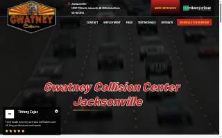 Gwatney Collision Center website