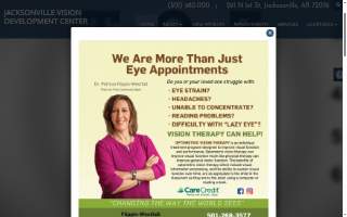 Jacksonville Vision Development Center website