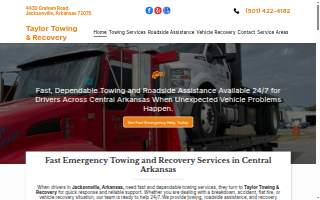 Taylor Towing & Recovery of Jacksonville website