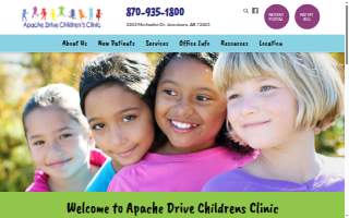 Apache Drive Children's Clinic website