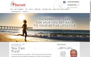 Barnett Terry DC, Chiro Care of Arkansas, Inc. website