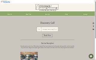 Courage Counseling, PLLC website