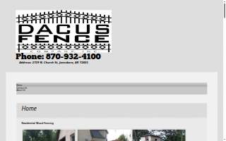 Dacus Fence website