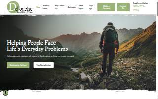 DeLoache Law Office website