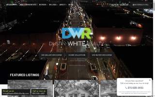 Dustin White Realty - Real Estate Agent website