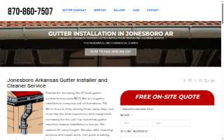 Jonesboro Gutter website