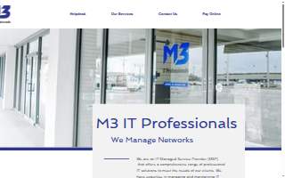 M3 IT Professionals website