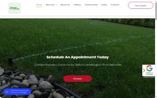 Meraki Landscape Services website