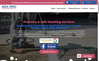 NEA Pro Pressure Washing LLC website
