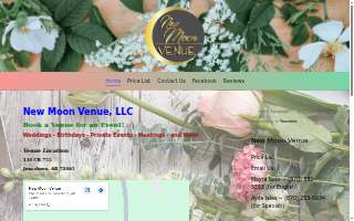 New Moon Venue website