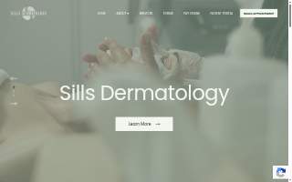 Sills Dermatology website