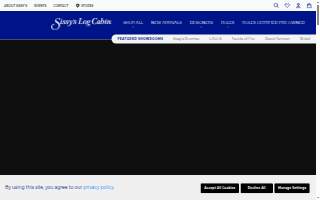 Sissy's Log Cabin website