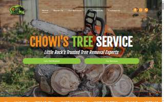 Chowi's Tree Service website