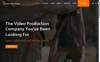 Content Titan website