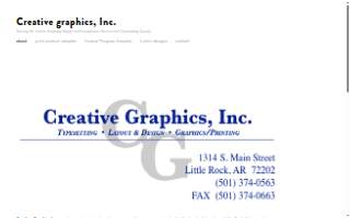 Creative Graphics website