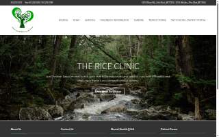 Rice Clinic website