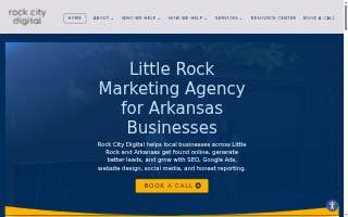 Rock City Digital of Little Rock website