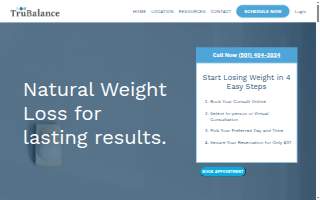 TruBalance Health Little Rock website