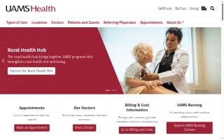 UAMS Health - Family Medical Center of Batesville website