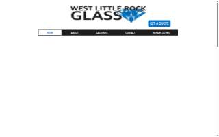 West Little Rock Glass website