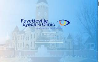 Fayetteville Eyecare Clinic website