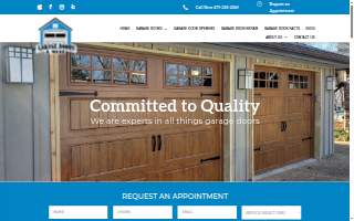 Garage Doors & More website