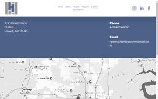 Hartley Commercial website