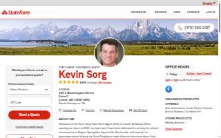 Kevin Sorg - State Farm Insurance Agent website