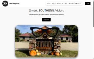 SEARK Eyecare website