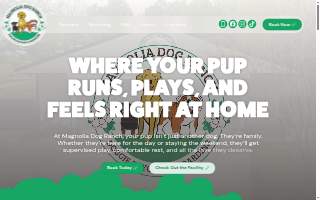 Magnolia Dog Ranch LLC. website