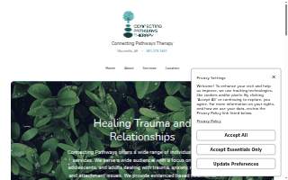 Connecting Pathways Therapy website