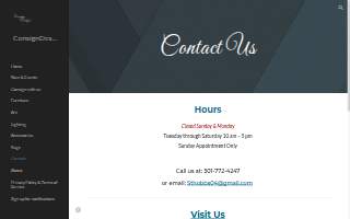 ConsignDesign website